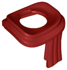 LEGO® los onderdeel Lijf Accessoire Donkerrood 25376