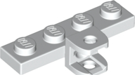 LEGO® los onderdeel Plaat Aangepast in kleur Wit 98263