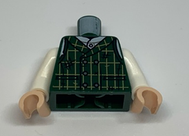 LEGO® los onderdeel Lijf met Motief Donkergroen 973pb4094c01
