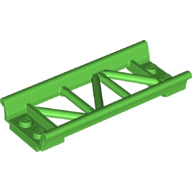 Plaatje in Gallery viewer laden, LEGO® los onderdeel Rails in kleur Fel Groen 26022