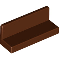 Plaatje in Gallery viewer laden, LEGO® los onderdeel Paneel in kleur Roodachtig Bruin 23950