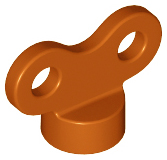 LEGO® los onderdeel Accessoire in kleur Donker Oranje 98375
