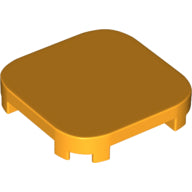 Plaatje in Gallery viewer laden, LEGO® onderdeel Tegel Aangepast Helder Licht Oranje 68869