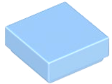 Plaatje in Gallery viewer laden, LEGO® los onderdeel Tegel Algemeen Helder Lichtblauw 3070