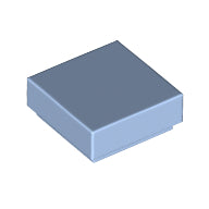 Plaatje in Gallery viewer laden, LEGO® los onderdeel Tegel Algemeen Helder Lichtblauw 3070