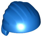 LEGO® los onderdeel Hoofddeksels in kleur Blauw 18927