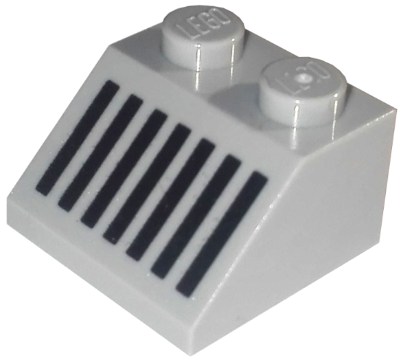 LEGO® Dakpan met Motief Licht Blauwachtig Grijs 3039p05