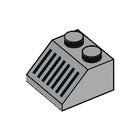 LEGO® Dakpan met Motief Licht Blauwachtig Grijs 3039p05