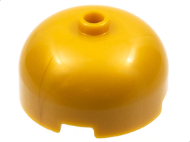 LEGO® los onderdeel Steen Rond in kleur Parel Goud 49308