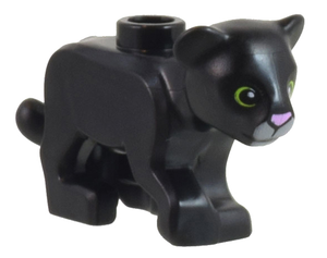 LEGO® los onderdeel Landdier in kleur Zwart 77307pb03