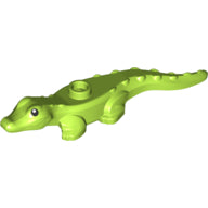 Plaatje in Gallery viewer laden, LEGO® los onderdeel Waterdier in kleur Limoen 78532pb02