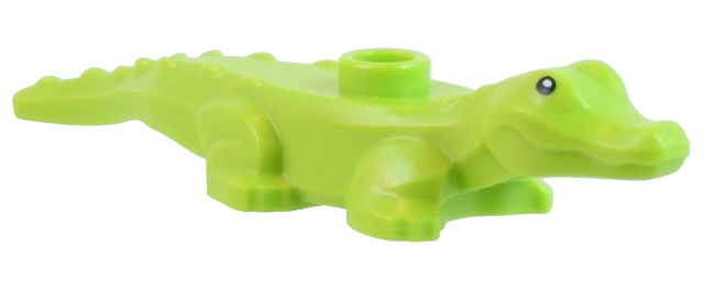 LEGO® los onderdeel Waterdier in kleur Limoen 78532pb02