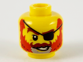 LEGO® los onderdeel Hoofd in kleur Geel 3626cpb2647