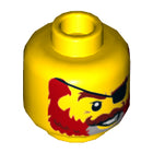 LEGO® los onderdeel Hoofd in kleur Geel 3626cpb2647