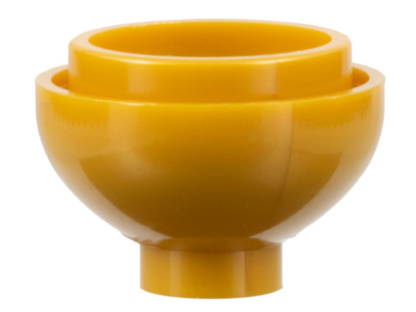LEGO® los onderdeel Steen Rond in kleur Parel Goud 15395