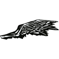 LEGO® los onderdeel Doek in kleur Wit 69658