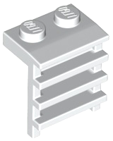 LEGO® los onderdeel Ladder in kleur Wit 4175