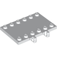 LEGO® los onderdeel Scharnier in kleur Wit 65133