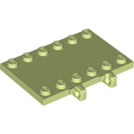 Plaatje in Gallery viewer laden, LEGO® los onderdeel Scharnier Geelachtig Groen 65133