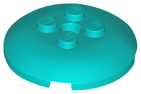Plaatje in Gallery viewer laden, LEGO® los onderdeel Steen Rond Donker Turkoois 65138