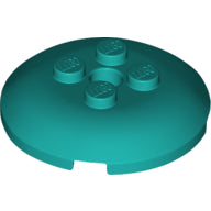 Plaatje in Gallery viewer laden, LEGO® los onderdeel Steen Rond Donker Turkoois 65138
