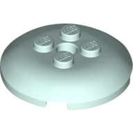 LEGO® los onderdeel Steen Rond in kleur Licht Aqua 65138