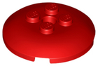 LEGO® los onderdeel Steen Rond in kleur Rood 65138