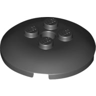 Plaatje in Gallery viewer laden, LEGO® los onderdeel Steen Rond in kleur Zwart 65138