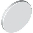 LEGO® los onderdeel Verkeersbord in kleur Wit 30261