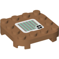 LEGO® Plaat Aangepast met Motief Medium Noga 66792pb003