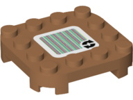 Plaatje in Gallery viewer laden, LEGO® Plaat Aangepast met Motief Medium Noga 66792pb003