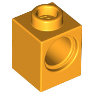 Plaatje in Gallery viewer laden, LEGO® onderdeel Technische Steen Helder Licht Oranje 6541