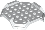 Plaatje in Gallery viewer laden, LEGO® los onderdeel Plaat Aangepast in kleur Wit 67929