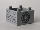 LEGO® Container met Motief Licht Blauwachtig Grijs 35700pb05
