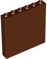 Plaatje in Gallery viewer laden, LEGO® los onderdeel Paneel in kleur Roodachtig Bruin 59349