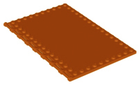 LEGO® los onderdeel Tegel Aangepast Donker Oranje 69934