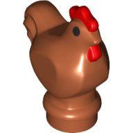 LEGO® los onderdeel Landdier in kleur Donker Oranje 1413pb01