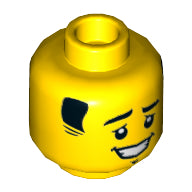 LEGO® los onderdeel Hoofd in kleur Geel 3626cpb3110