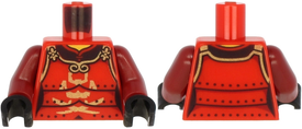 LEGO® los onderdeel Lijf met Motief Rood 973pb3944c01