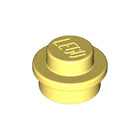 LEGO® los onderdeel Plaat Rond Helder Lichtgeel 4073