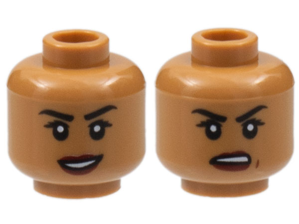 LEGO® los onderdeel Hoofd in kleur Medium Noga 3626cpb2883