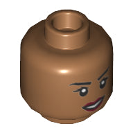 Plaatje in Gallery viewer laden, LEGO® los onderdeel Hoofd in kleur Medium Noga 3626cpb2883