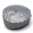 LEGO® los onderdeel Haar in kleur Zilver 25379