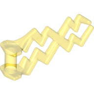 Plaatje in Gallery viewer laden, LEGO® los onderdeel Energy Effect Doorzichtig Geel 59233