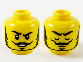 LEGO® los onderdeel Hoofd in kleur Geel 3626cpb2750