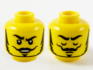 LEGO® los onderdeel Hoofd in kleur Geel 3626cpb2750