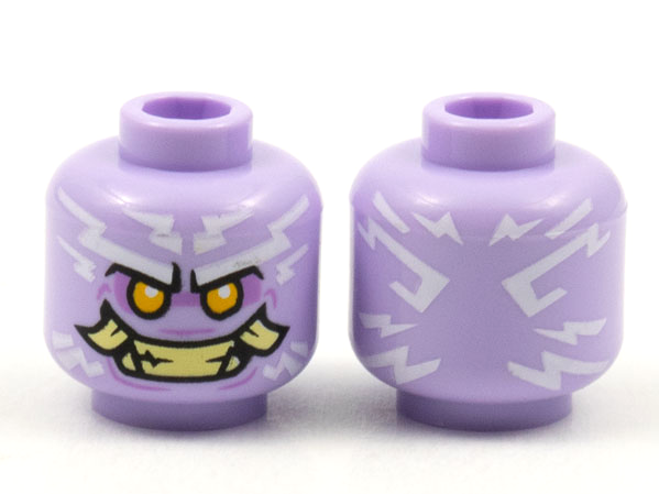 LEGO® los onderdeel Hoofd in kleur Lavendel 3626cpb2767