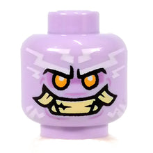 Plaatje in Gallery viewer laden, LEGO® los onderdeel Hoofd in kleur Lavendel 3626cpb2767