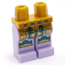 Plaatje in Gallery viewer laden, LEGO® los onderdeel Benen met Motief Parel Goud 970c154pb02