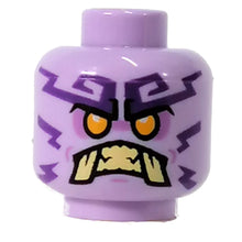 Plaatje in Gallery viewer laden, LEGO® los onderdeel Hoofd in kleur Lavendel 3626cpb2768